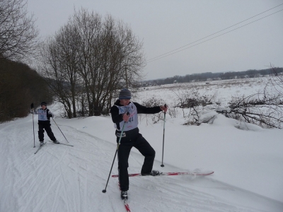 Районные соревнования школьников по лыжным гонкам