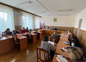 Глава Мценского района Иван Грачев провел встречу с волонтерами, которые будут помогать жителям Отрадинского сельского поселения принять участие в рейтинговом голосовании